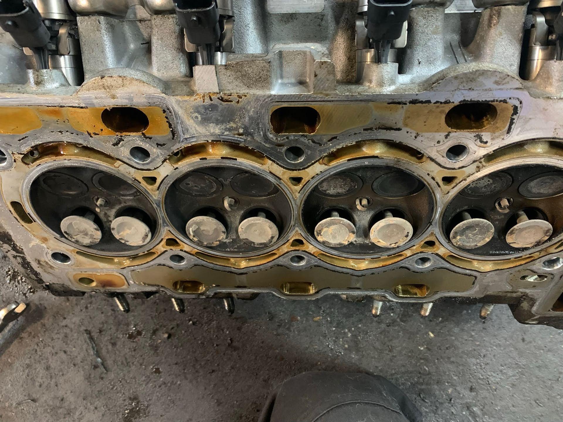 Damaged Cylinder Head